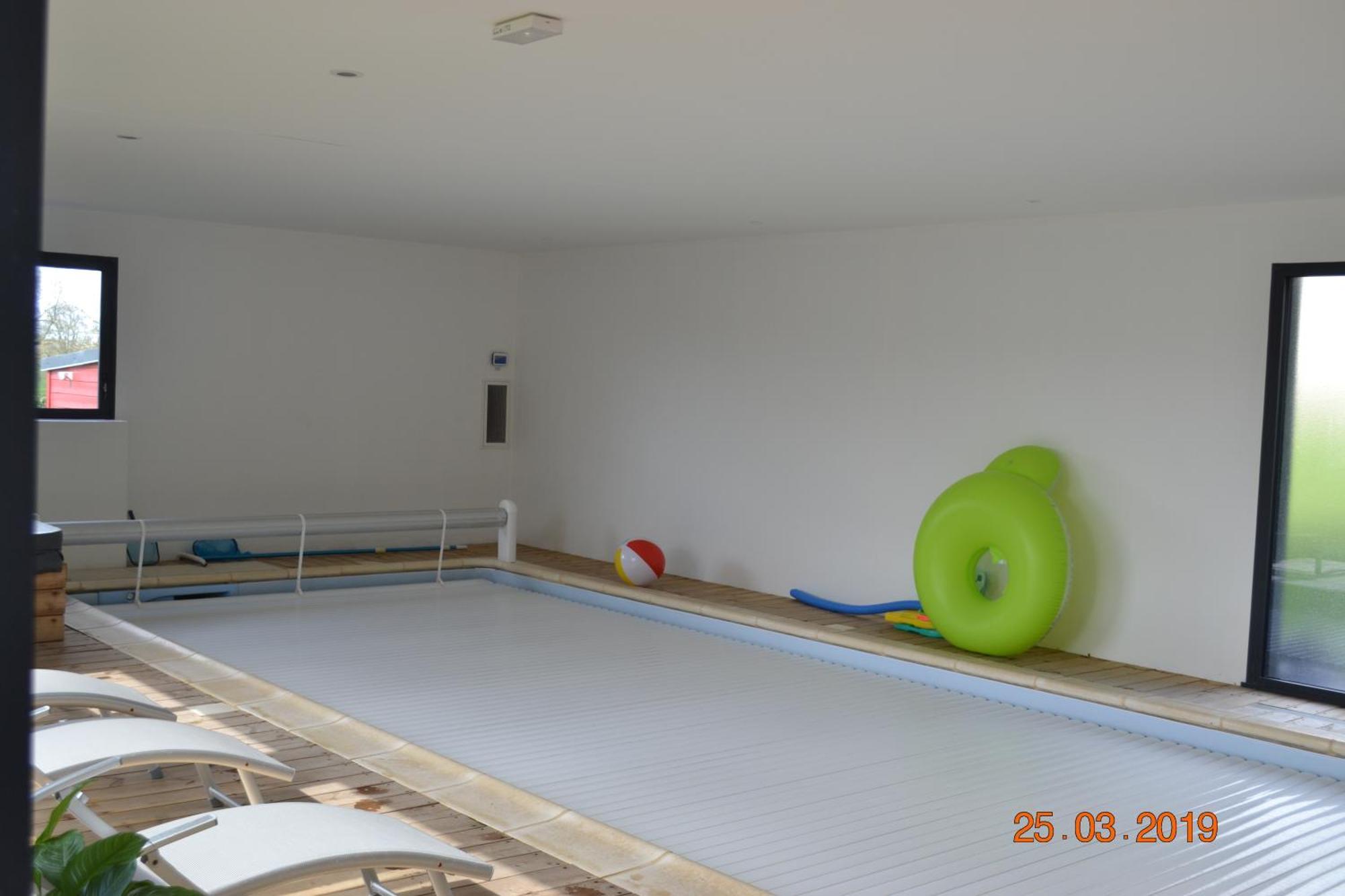 Piscine Interieure Privee Chauffee Toute L Annee Et Spa St Martin Saint-Martin-l'Hortier Zewnętrze zdjęcie