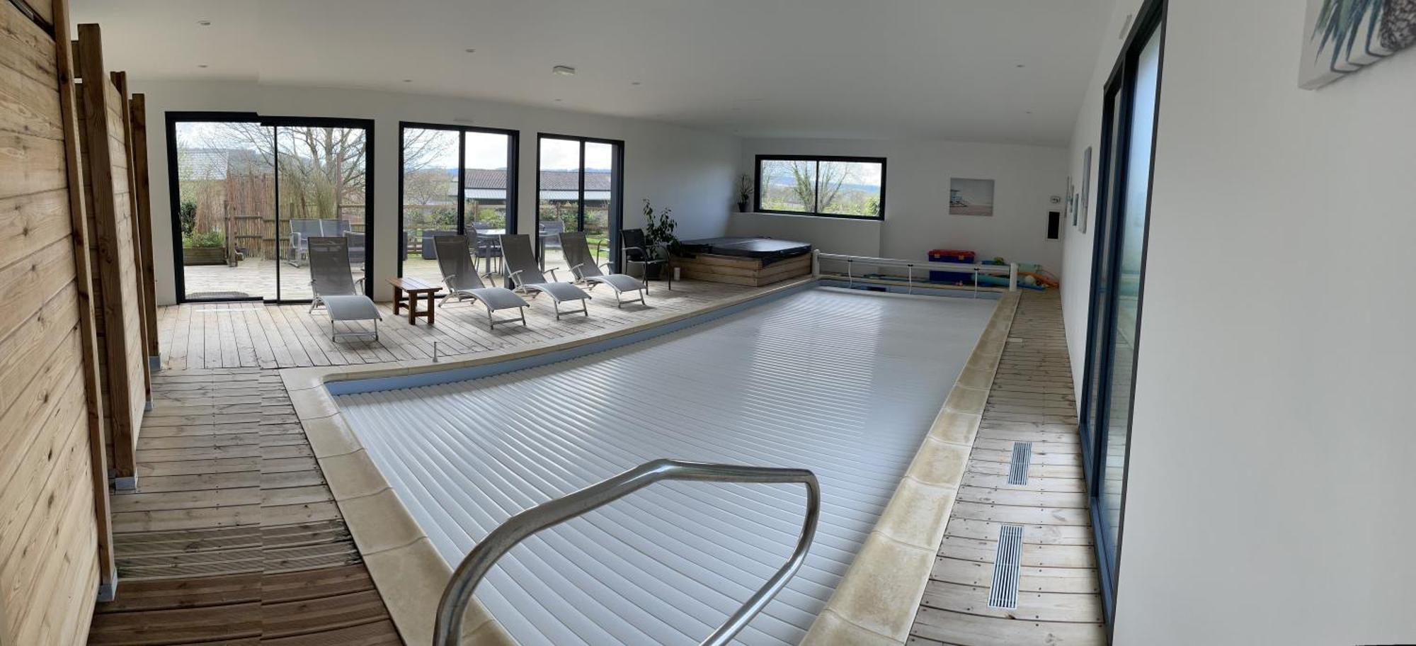 Piscine Interieure Privee Chauffee Toute L Annee Et Spa St Martin Saint-Martin-l'Hortier Zewnętrze zdjęcie